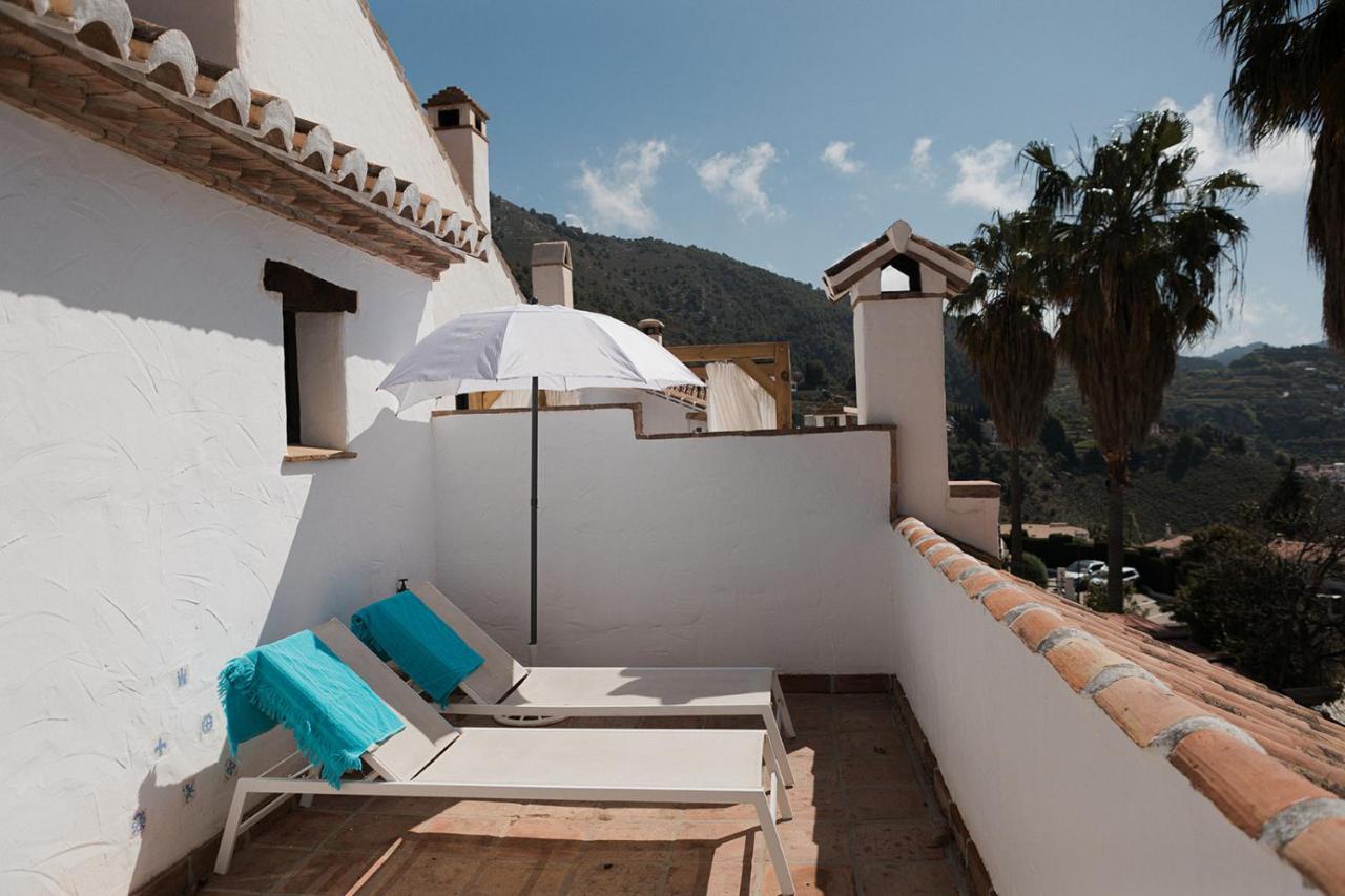Posada Morisca Charming Hotel Boutique Frigiliana Exterior foto