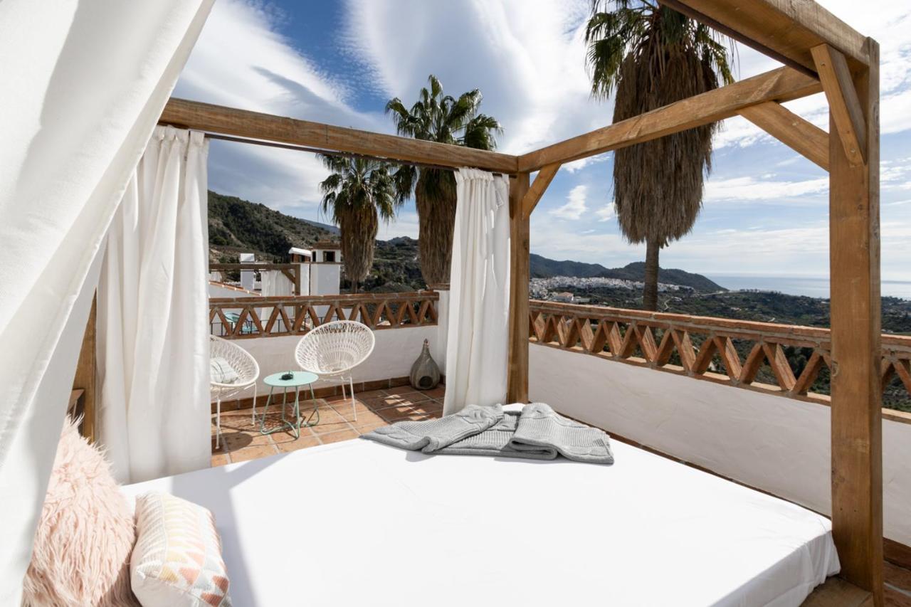 Posada Morisca Charming Hotel Boutique Frigiliana Exterior foto